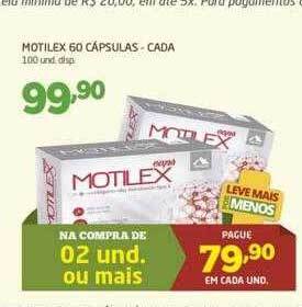 Cooper Motilex 60 cápsulas cada oferta