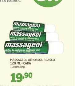 Cooper Massageol aerossol frasco cada oferta