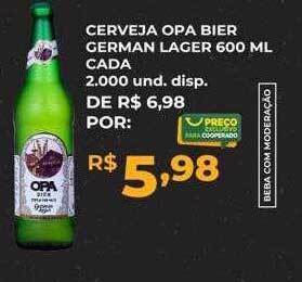 Cooper Cerveja opa bier german lager cada oferta