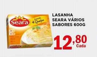 Supermercados Mundial Lasanha seara vários sabores oferta
