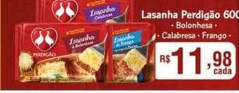 Supermercados Mundial Lasanha perdigão oferta