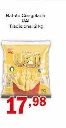 Supermercados Mundial Batata congelada uai tradicional oferta
