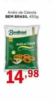 Supermercados Mundial Anéis de cebola bem brasil oferta