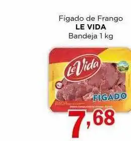 Supermercados Mundial Figado de frango le vida bandeja oferta