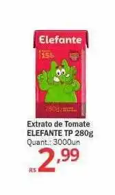 Althoff Supermercados Extrato de tomate elefante tp oferta