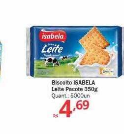 Althoff Supermercados Biscoito isabela leite pacote oferta