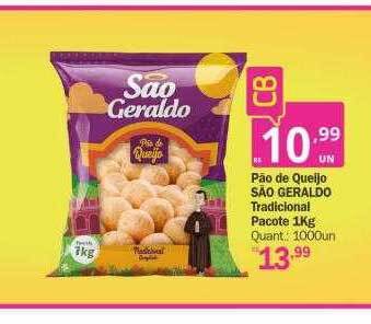 Althoff Supermercados Pão de queijo são geraldo tradicional pacote oferta