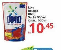 Lava roupas omo sachê