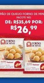 Boa Supermercados Pão de queijo forno de minas oferta