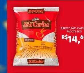 Boa Supermercados Arroz são carlos oferta