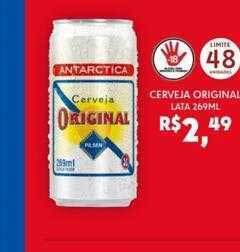Boa Supermercados Cerveja original oferta