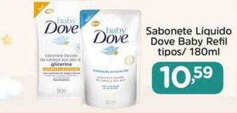 Confiança Supermercados Sabonete liquido dove baby refil tipos oferta
