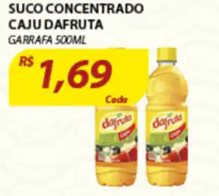 Suco Concentrado Caju Dafruta 500ml
