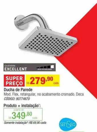 Leroy Merlin Ducha de parede mod. flex deca oferta