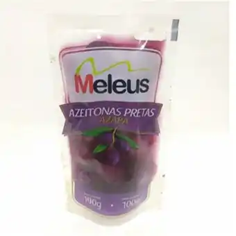Azeitonas pretas meleus com caroço 100g
