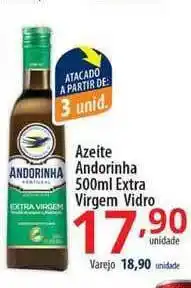 Akki Atacadista Azeite Andorinha 500ml Extra Virgem Vidro 500ml oferta