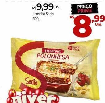 Brasão Supermercados Lasanha sadia oferta