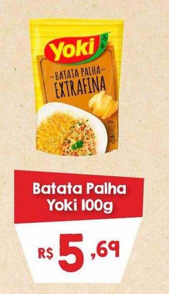 São José Supermercados Batata palha yoki oferta