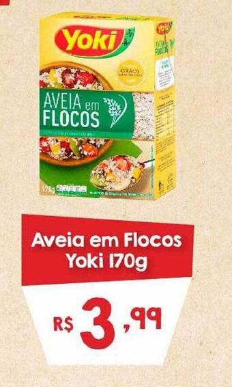 São José Supermercados Aveia em flocos yoki oferta