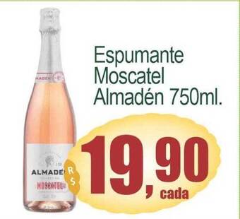 Espumante moscatel almadén