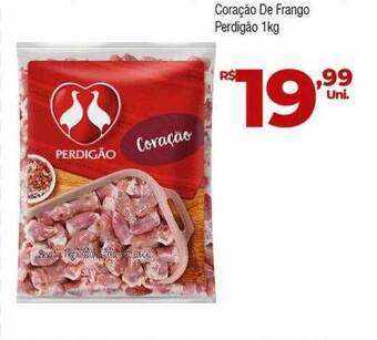 Brasão Supermercados Coração de frango perdigão oferta