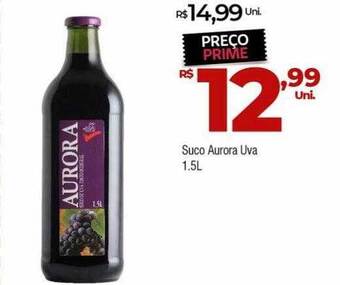 Brasão Supermercados Suco aurora uva oferta
