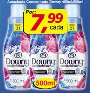 Supermercados Guanabara Amaciante Concentrado Downy 450ml/500ml oferta