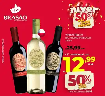 Vinho chileno rio andino variedades
