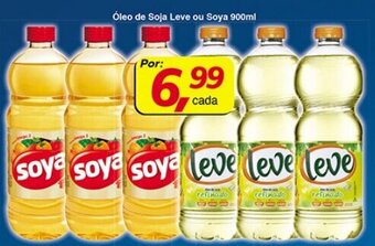 Supermercados Guanabara Oleo de Soja Leve ou Soya 900ml oferta