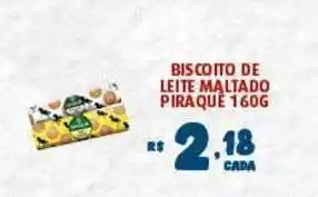 Bahamas Supermercados Biscoito De Leite Maltado Piraquê 160g oferta