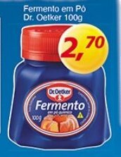 Supermercados Guanabara Fermento em po Dr.Oetker 100g oferta