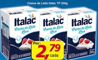 Supermercados Guanabara Creme de Leite Italac TP 200g oferta