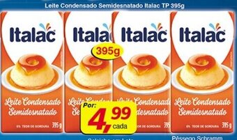 Supermercados Guanabara Leite Condensado Semidesnatado Italac 395g oferta