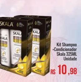 Mart Minas Kit shampoo +condicionador skala 325ml unidade oferta