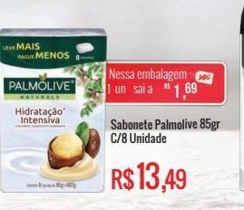 Mart Minas Sabonete palmolive 85gr c/8 unidade oferta