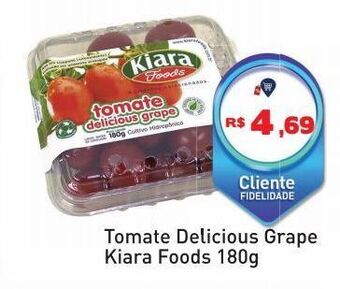 Tonin Superatacado Tomate delicious grape kiara foods 180g oferta