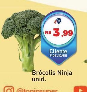 Tonin Superatacado Brócolis ninja un oferta