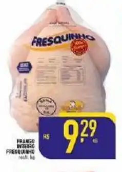Mercantil Rodrigues Grango inteiro fresquinho resfriado kg oferta
