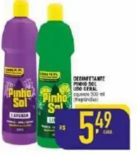 Desinfetante pinho sol uso geral 500ml