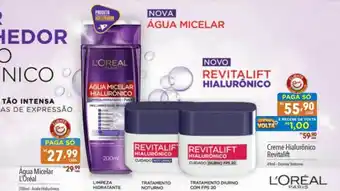 água Micelar L'oréal 200ml