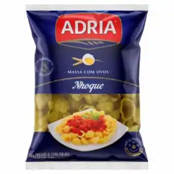 Macarrao adria com ovos nhoque 500g