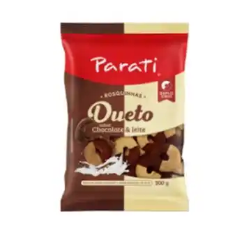 Supermercados Andreazza Biscoito rosquinha dueto parati 300g oferta