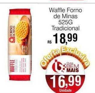 Supermercado Bem Barato Waffle forno de minas tradicional oferta
