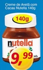 Supermercados Guanabara Creme de Avela com Cacau Nutella 140g oferta