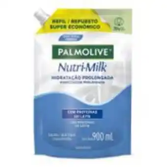 Sam's Club Sabonete líquido palmolive nutrimilk refil 900ml oferta