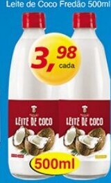 Supermercados Guanabara Leite de Coco Fredao 500ml oferta