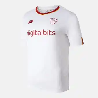 New Balance Camisa de futebol as roma away short sleeve jersey new balance masculino oferta