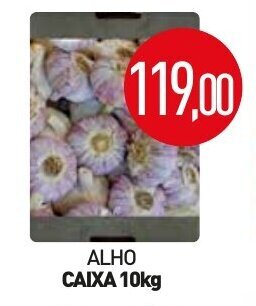 Calvo Atacadista Alho caixa 10kg oferta