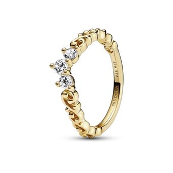 Pandora Anel tiara realeza em ouro oferta