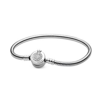 Pandora Bracelete coroa em o brilhante signature pandora oferta
